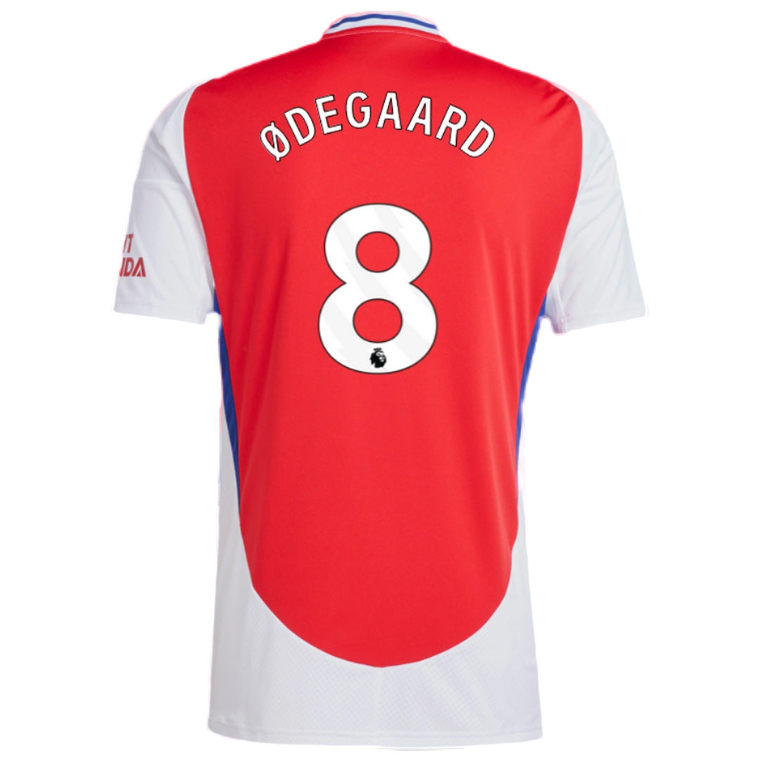 01716615889572e820dDEGAARD8ArsenalHomeJersey202425MineJerseys_cc8ad693-6934-41ba-9ef4-21aa6fe0b320-4 #8 Oodegard Arsenal Home Jersey 2024/2025 - Red and White - Imagem 1