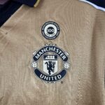100th Anniversary Manchester United Retro Jersey home 2001/02 - Long Sleeve - Imagem 6