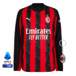 AC Milan 24/25 I Home Jersey - Long Sleeve