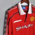 100th Anniversary Manchester United Retro Jersey home 1998/99 - Imagem 5