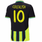 #10 Grealish Manchester City Away Jersey 2024/2025