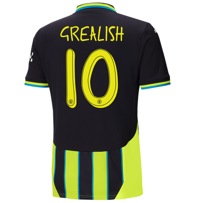 701230949CD001_pp_01_mcfc_2b7f7cf3-2d60-4096-b694-f16c9454c106 #10 Grealish Manchester City Away Jersey 2024/2025 - Imagem 1