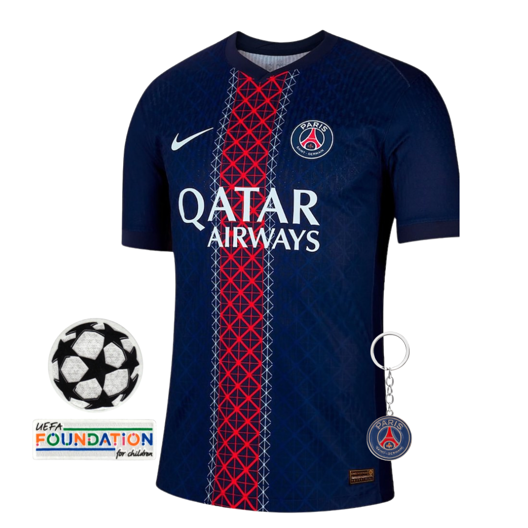 76018495-71A8-4ED3-959D-2D8494FB7174_9b8ff13d-d3bb-4b9d-b436-c4f93f795238 Paris Saint-Germain (PSG) 25/26 I Home Jersey - Player Version - Imagem 1