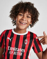 Kids AC Milan Home Kit 2024/2025 - Imagem 2