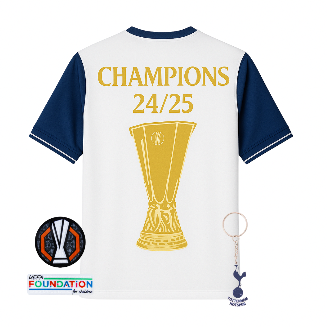 BD88CE13-C838-4C72-BD66-FF84E26B331A_e6220253-9e8c-4a17-a04c-7b552b95e4fb Tottenham 24/25 Europa League Champion - Fan Version - Imagem 1