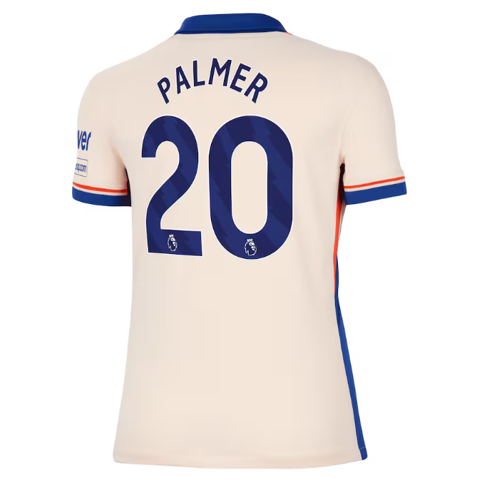 Capturadetela2024-10-01214008_8ce5f674-d726-4182-a858-5f6f9c1fedcc #20 Cole Palmer Away Chelsea 2024/2025 - Women - Imagem 1