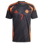 #7 Diaz Camiseta visitante de Colombia  2024/2025 - Imagem 2