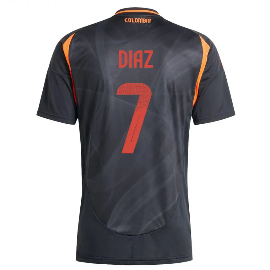 WNDBK4513_5e91e604-6e67-4384-9490-608ca40efb46-1 #7 Diaz Camiseta visitante de Colombia 2024/2025 - Imagem 1