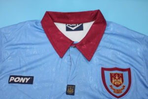 West Ham United Retro Jersey Away 1995/1997 - Long Sleeve - Imagem 3
