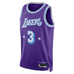 Anthony Davis Los Angeles Lakers  2022  NBA Jersey - Purple - Imagem 3
