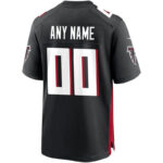 Atlanta Falcons - Custom NFL Game Jersey - Black - Imagem 3
