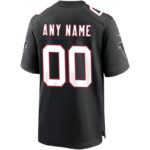 Atlanta Falcons - Throwback Custom NFL Game Jersey - Black - Imagem 3