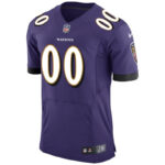 Baltimore Ravens - Speed Machine Custom NFL Jersey - Purple - Imagem 2