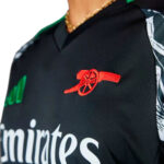 #7 SAKA Jersey Arsenal Away 2024/2025 - Black - Imagem 8
