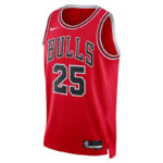 Dalen Terry Chicago Bulls Unisex 2022  NBA Jersey - Icon Edition - Red - Imagem 2