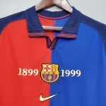 Barcelona 100 Years Retro Shirt 1999 Blue and Claret - Nike - Imagem 4