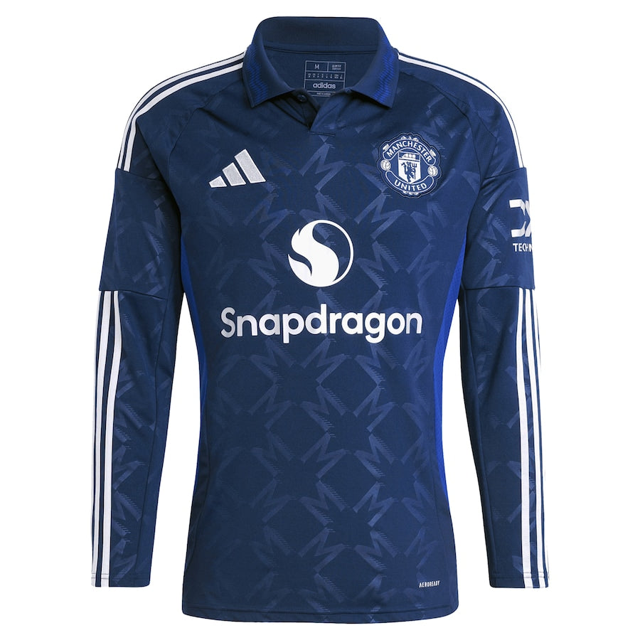 manchester-united-adidas-away-shirt-2024-25-long-sleeve_ss5_p-200954460_pv-2_u-gk1ofejs8bfanlyf9pco_v-qiduq1ktnwk4qntpxvoh_8cc5403c-f620-45d7-9cc4-d958534e894f #17 Garnacho Manchester United Away Jersey 2024/2025 Long Sleeve - Imagem 1