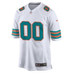 Miami Dolphins - Alternate Custom NFL Game Jersey - White - Imagem 2