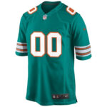 Miami Dolphins - Aqua Alternate Custom NFL Game Jersey - Imagem 2