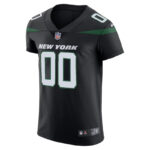 New York Jets - Stealth Custom NFL Jersey - Black - Imagem 2