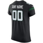 New York Jets - Stealth Custom NFL Jersey - Black - Imagem 3